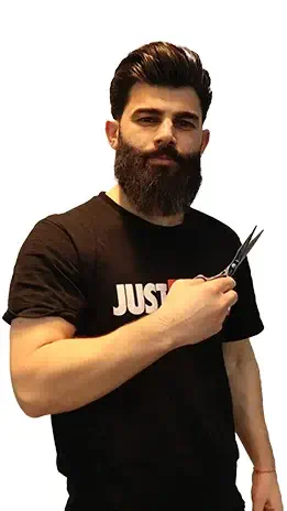 Barbier Abdullah Khader aus dem Team von Istanbul friseur