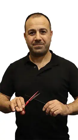 Friseur Ali Murat Harian aus Istanbul friseur team